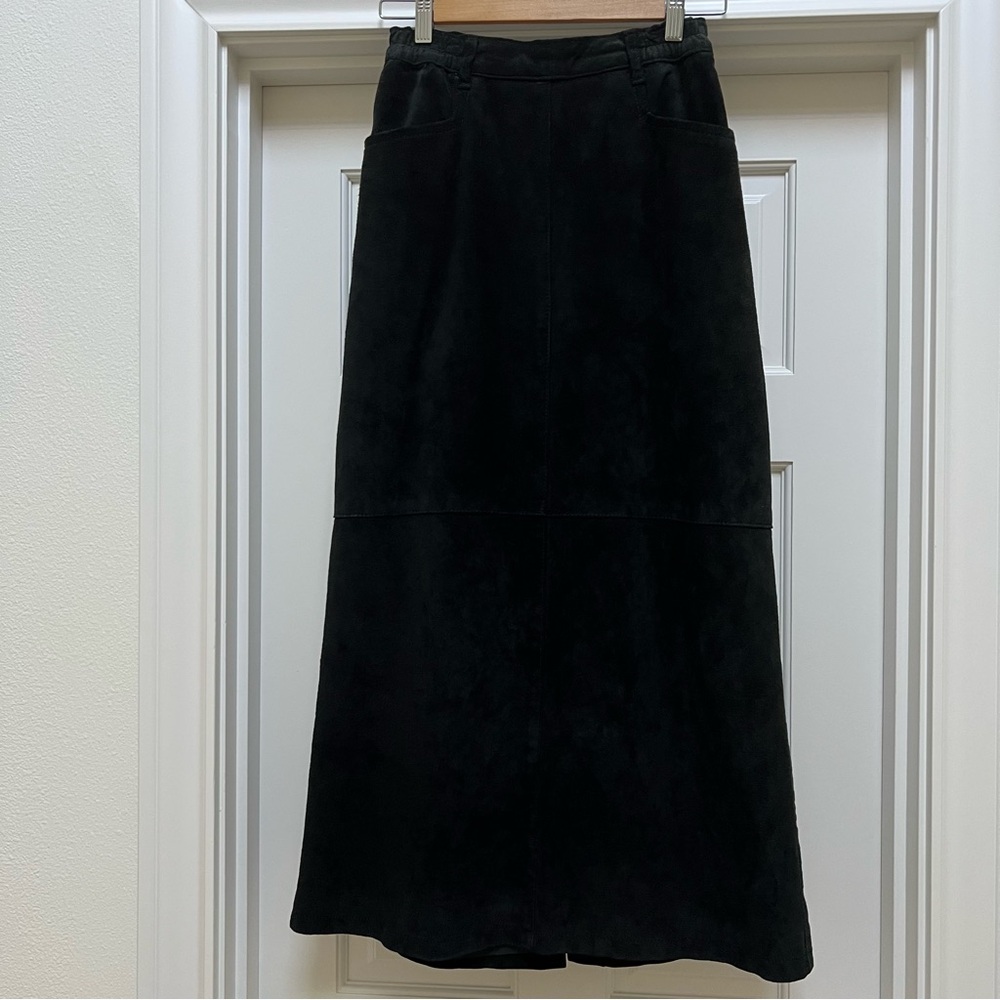 Coldwater Creek Black Maxi Skirt